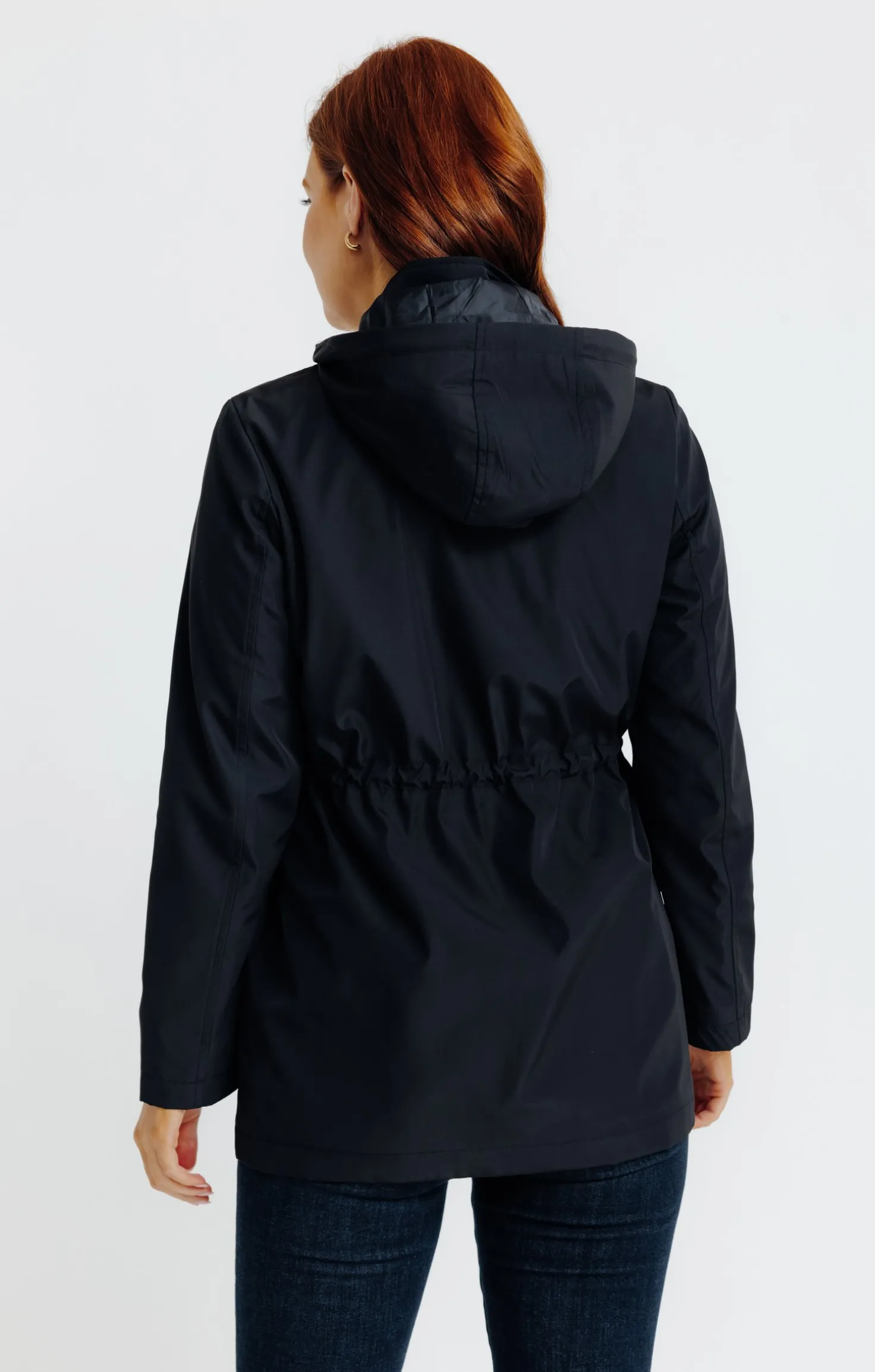 Armand Thiery Parka col montant avec capuche amovible - Noir Best Sale