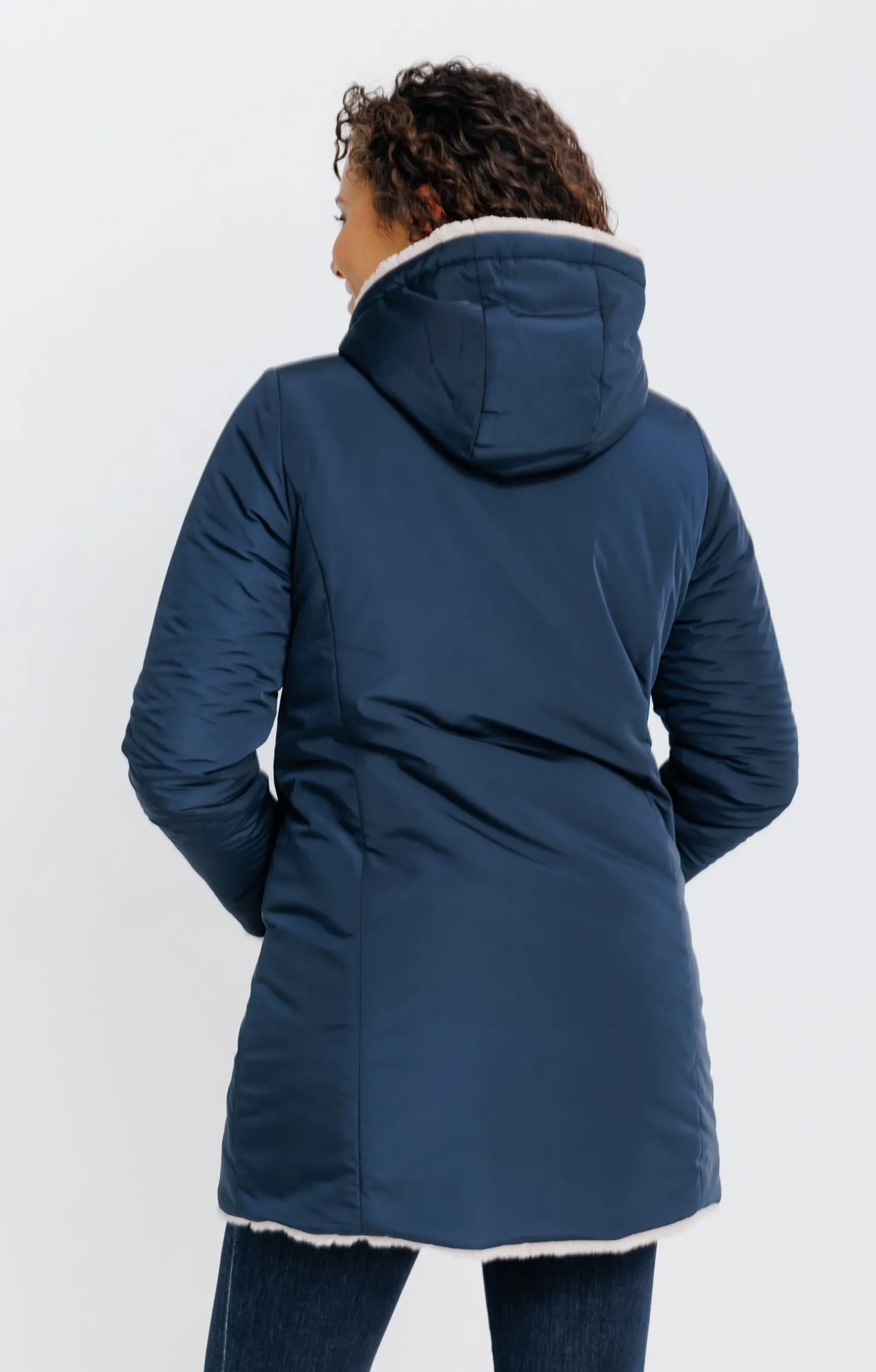 Armand Thiery Parka réversible - Marine Sale