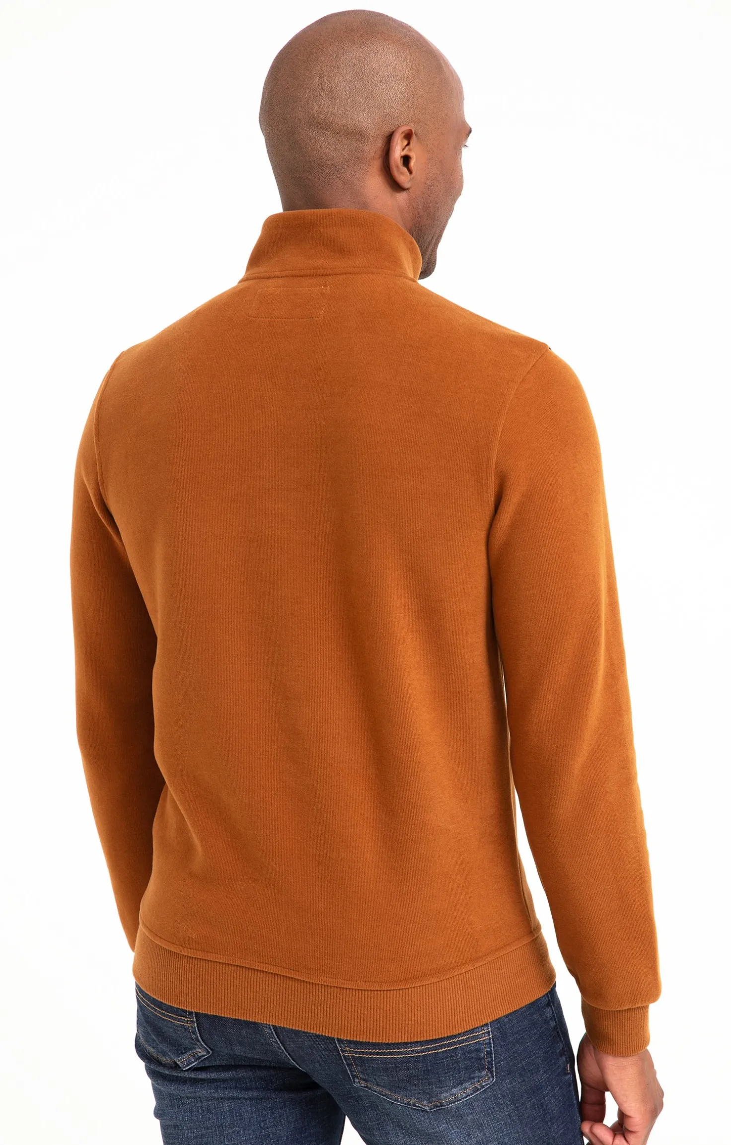 Armand Thiery Polo col montant manches longues Dolce - Camel Online