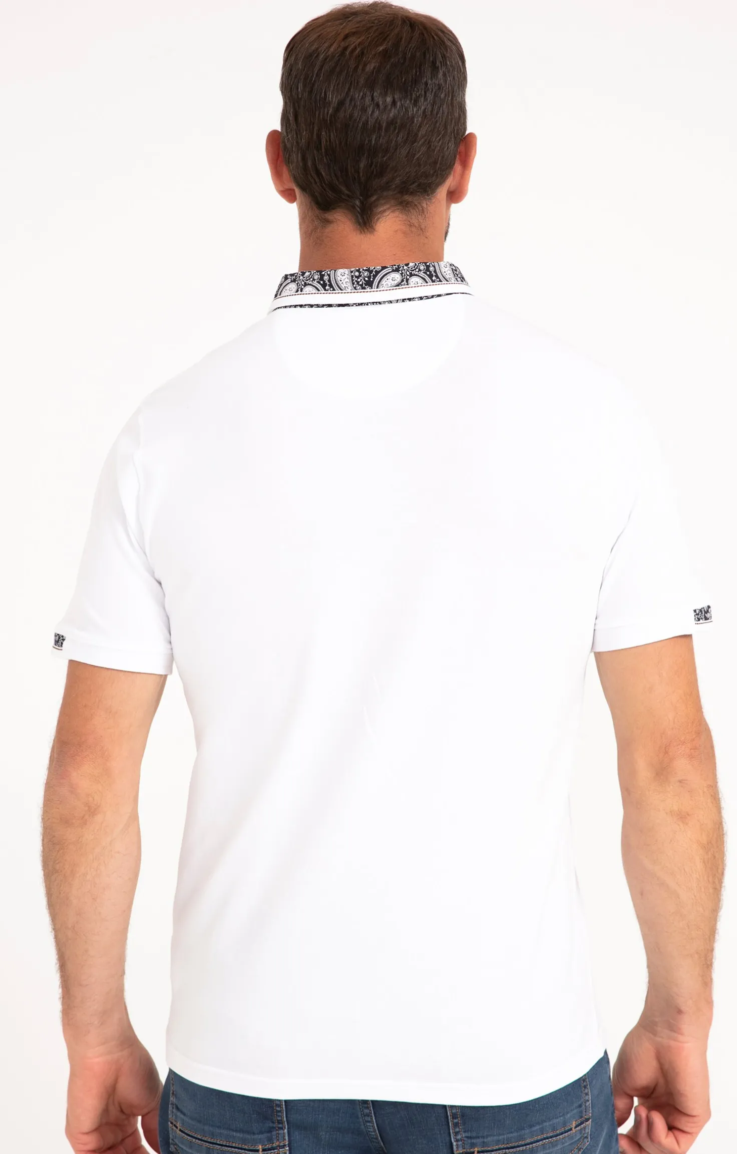 Armand Thiery Polo manches courtes Romantique - Blanc Sale