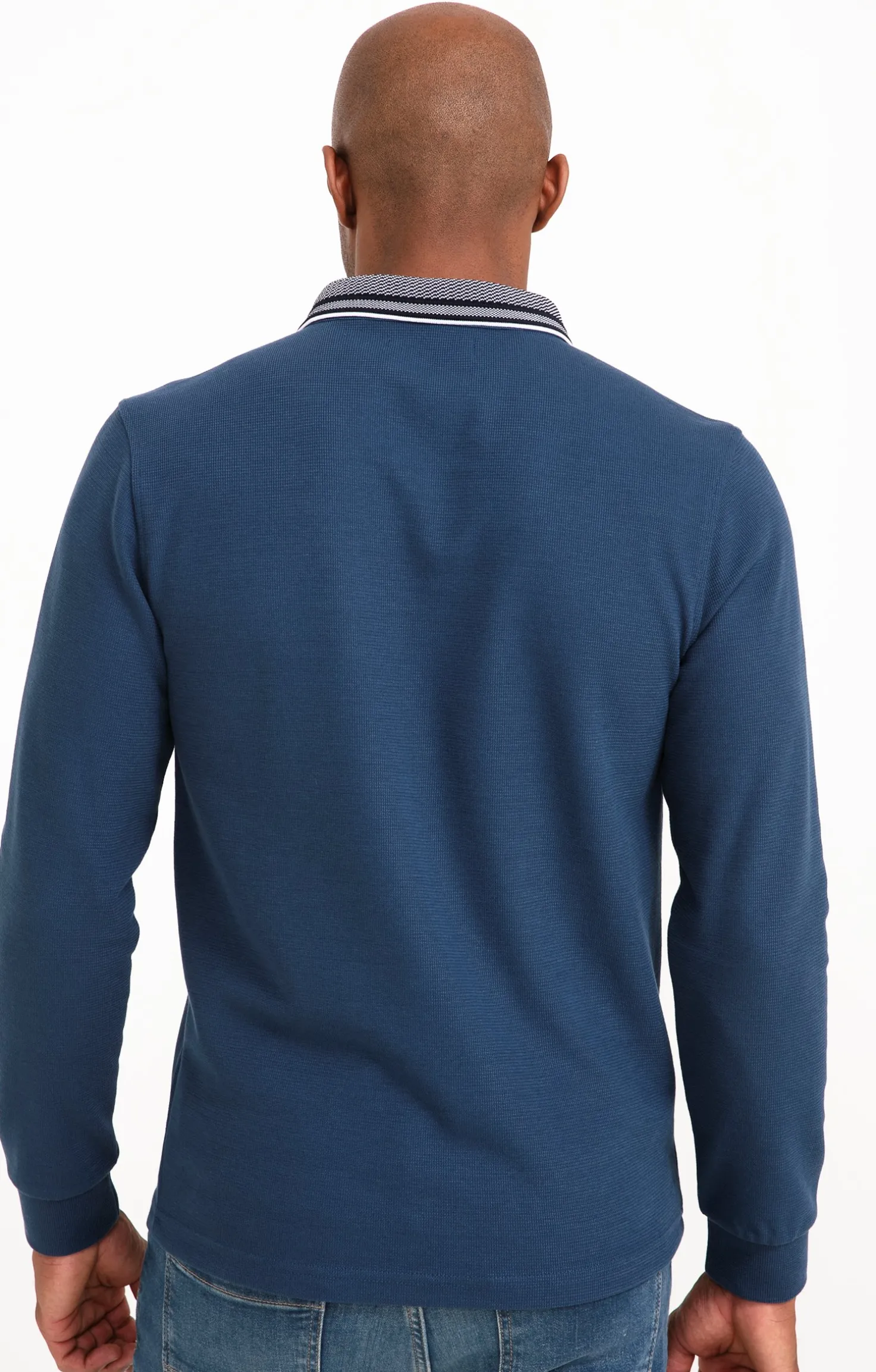 Armand Thiery Polo manches longues Ziggy - Bleudur Discount