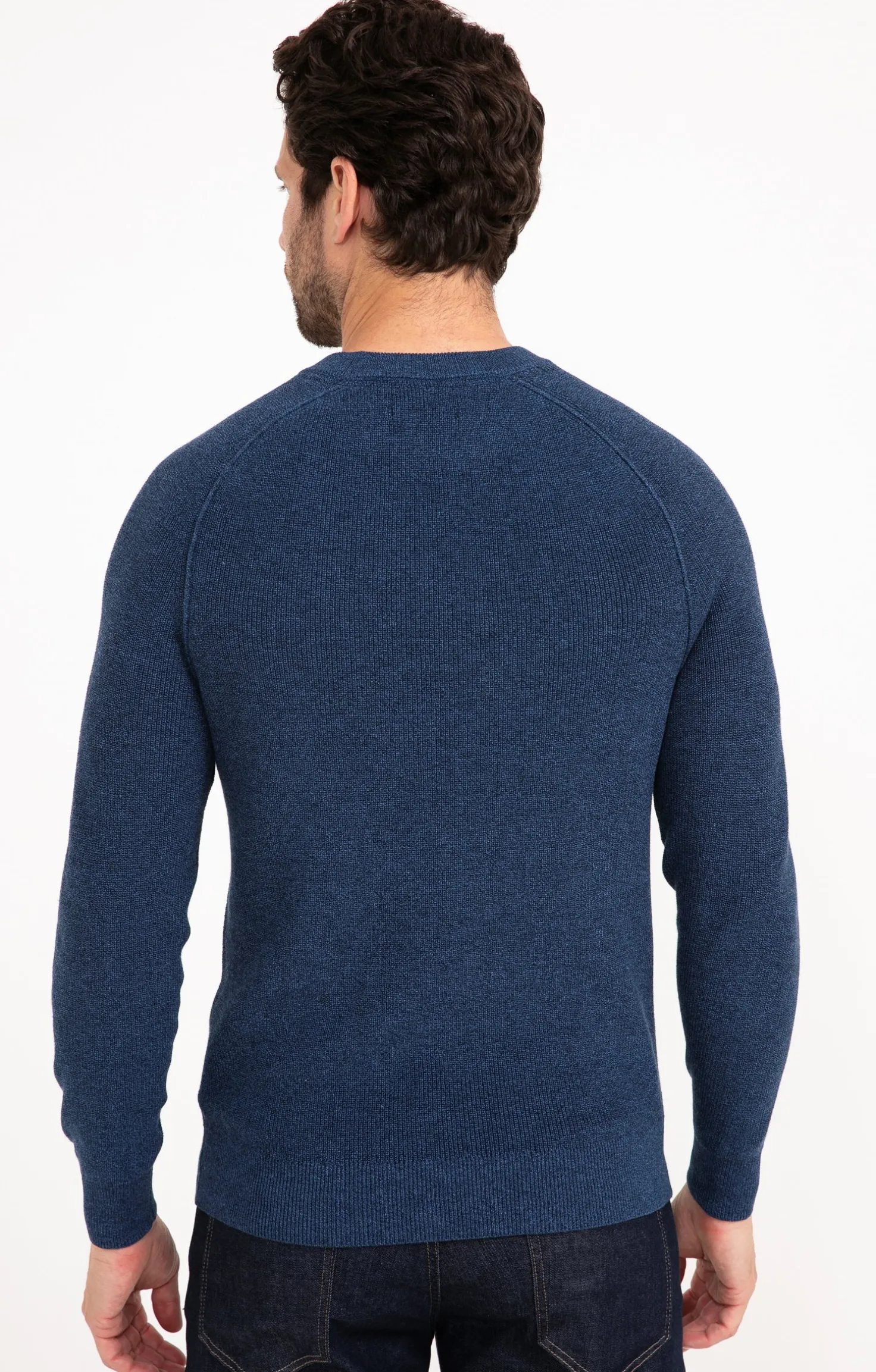 Armand Thiery Pull basic - Bleu Clearance