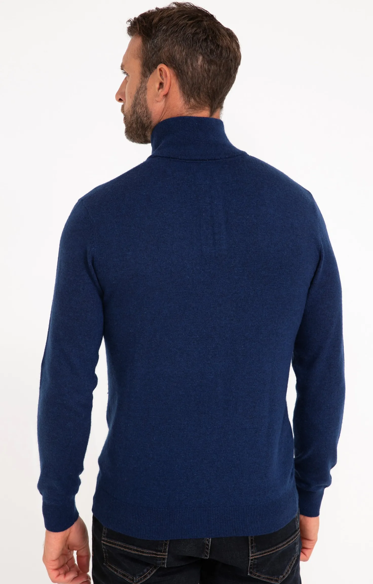 Armand Thiery Pull col montant zippé - Marine Best Sale