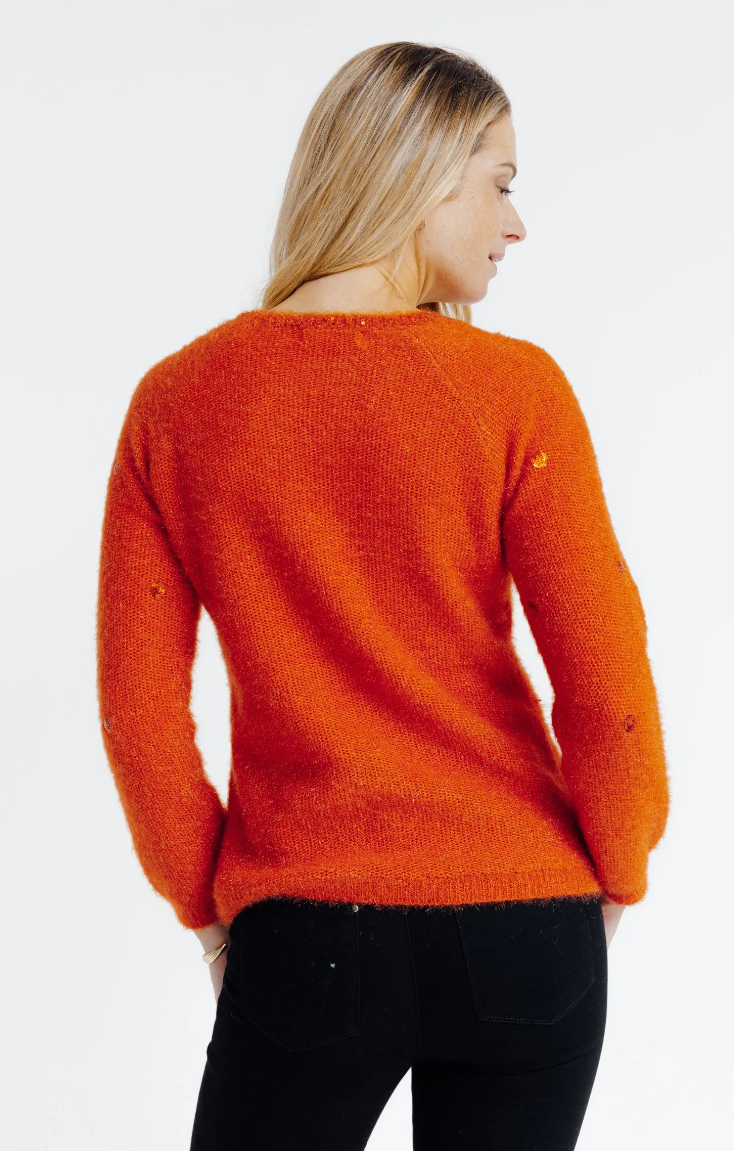 Armand Thiery Pull fluffy - Orange Fashion