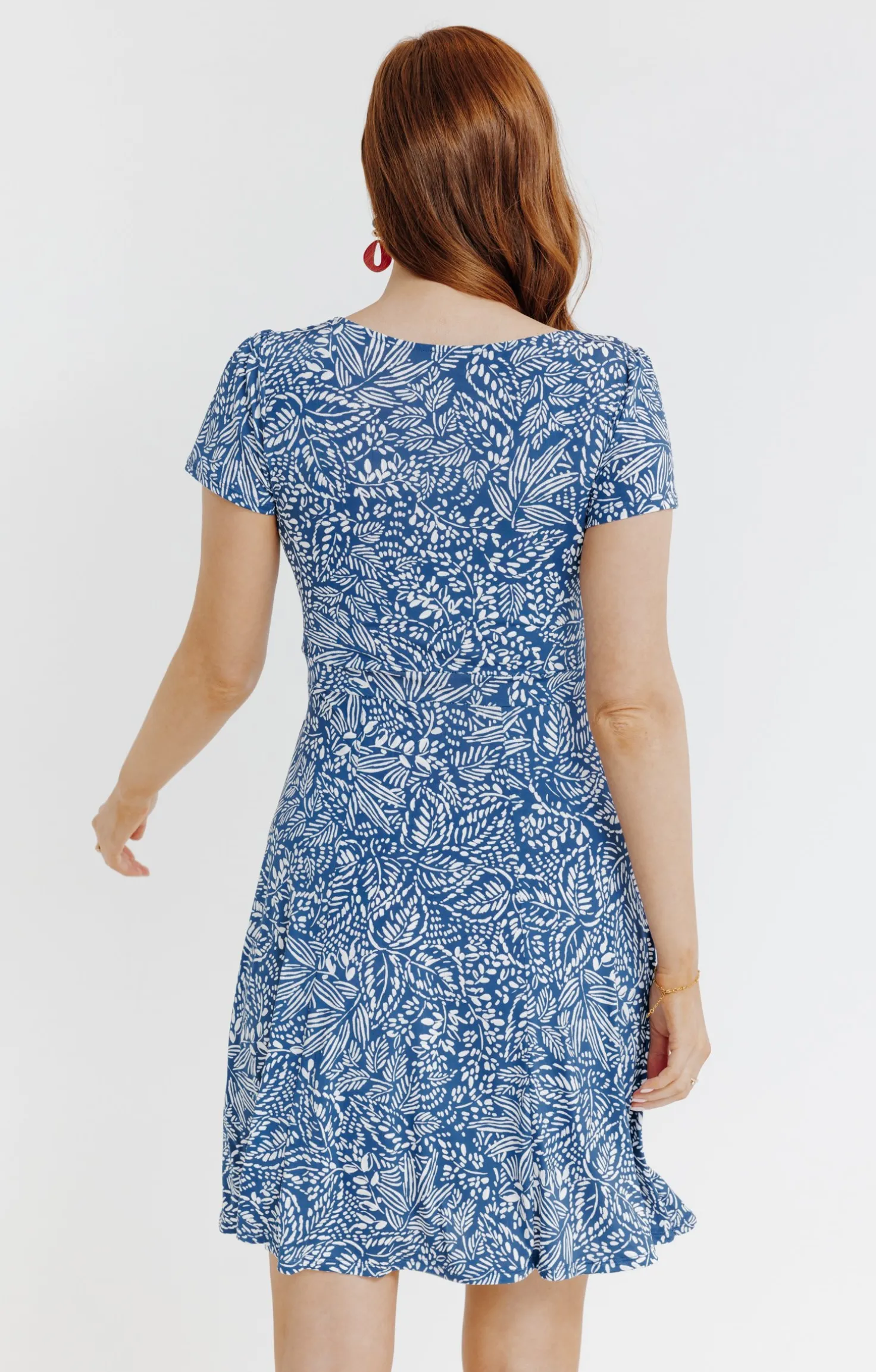 Armand Thiery Robe en maille - Bleu Online