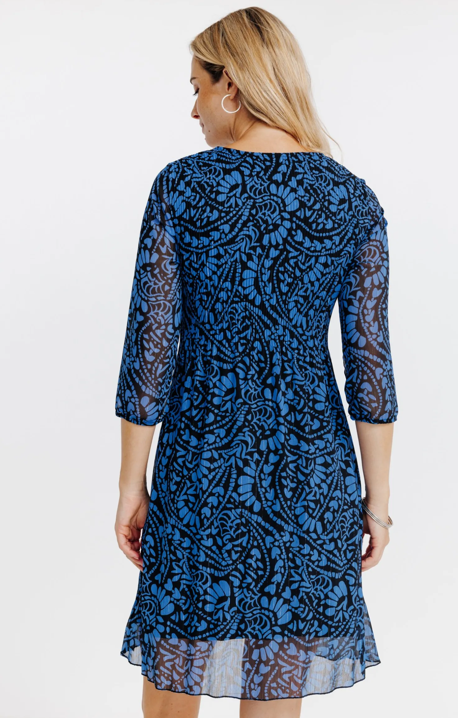 Armand Thiery Robe plissée - Bleudur Hot