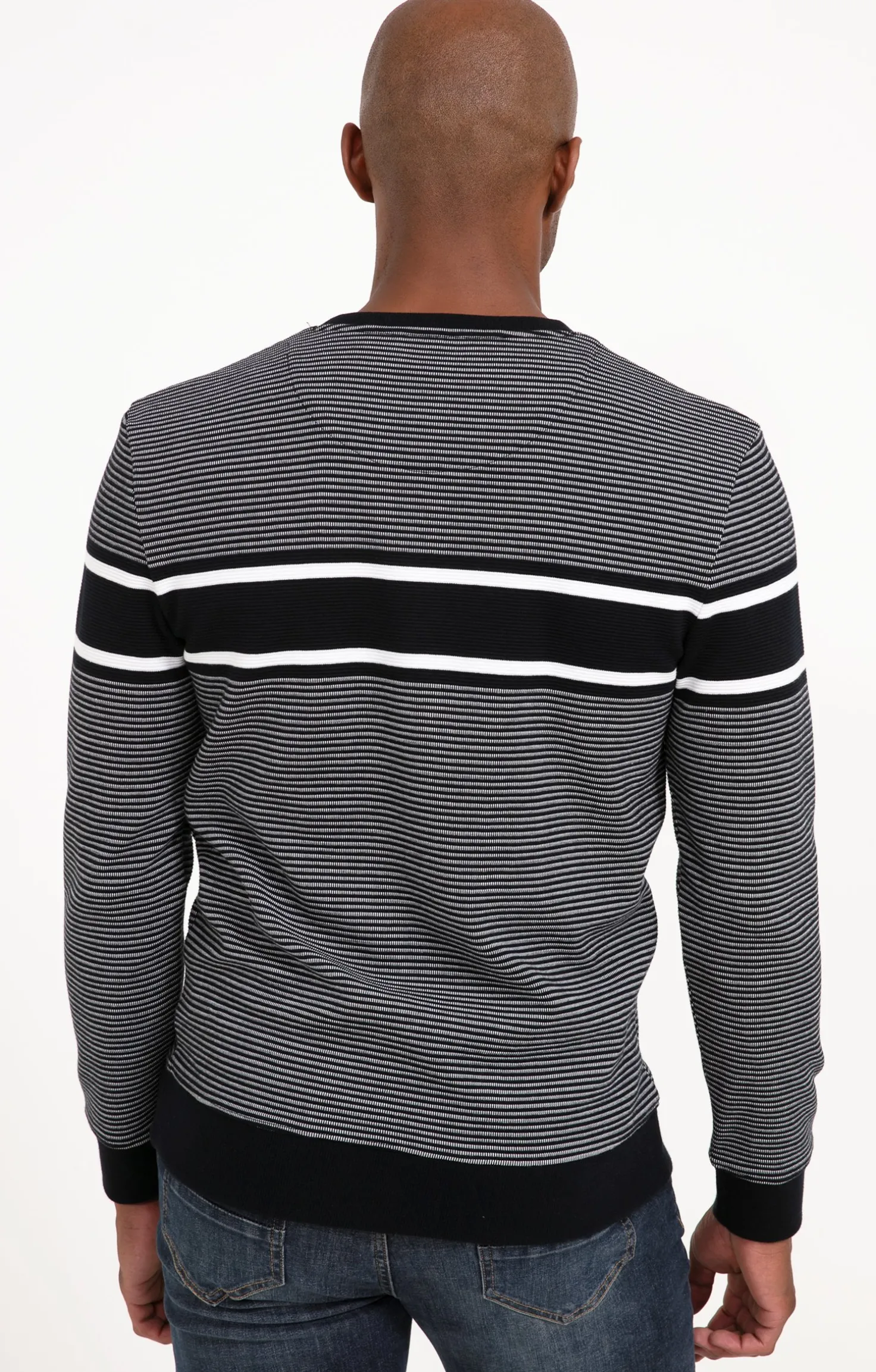 Armand Thiery Sweat manches longues Charles - Marine Flash Sale