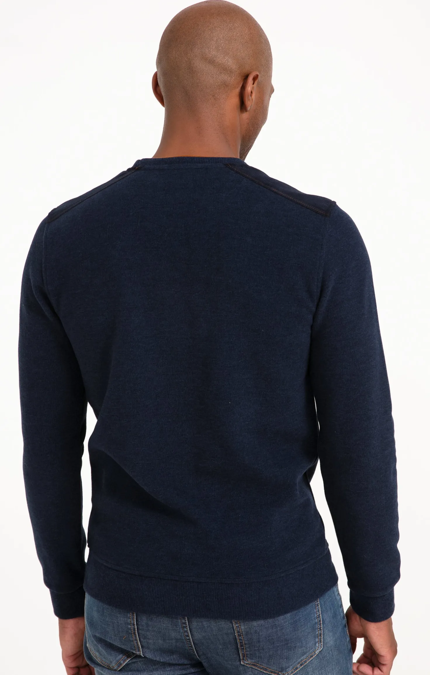 Armand Thiery Sweat manches longues Contraste - Bleu Cheap