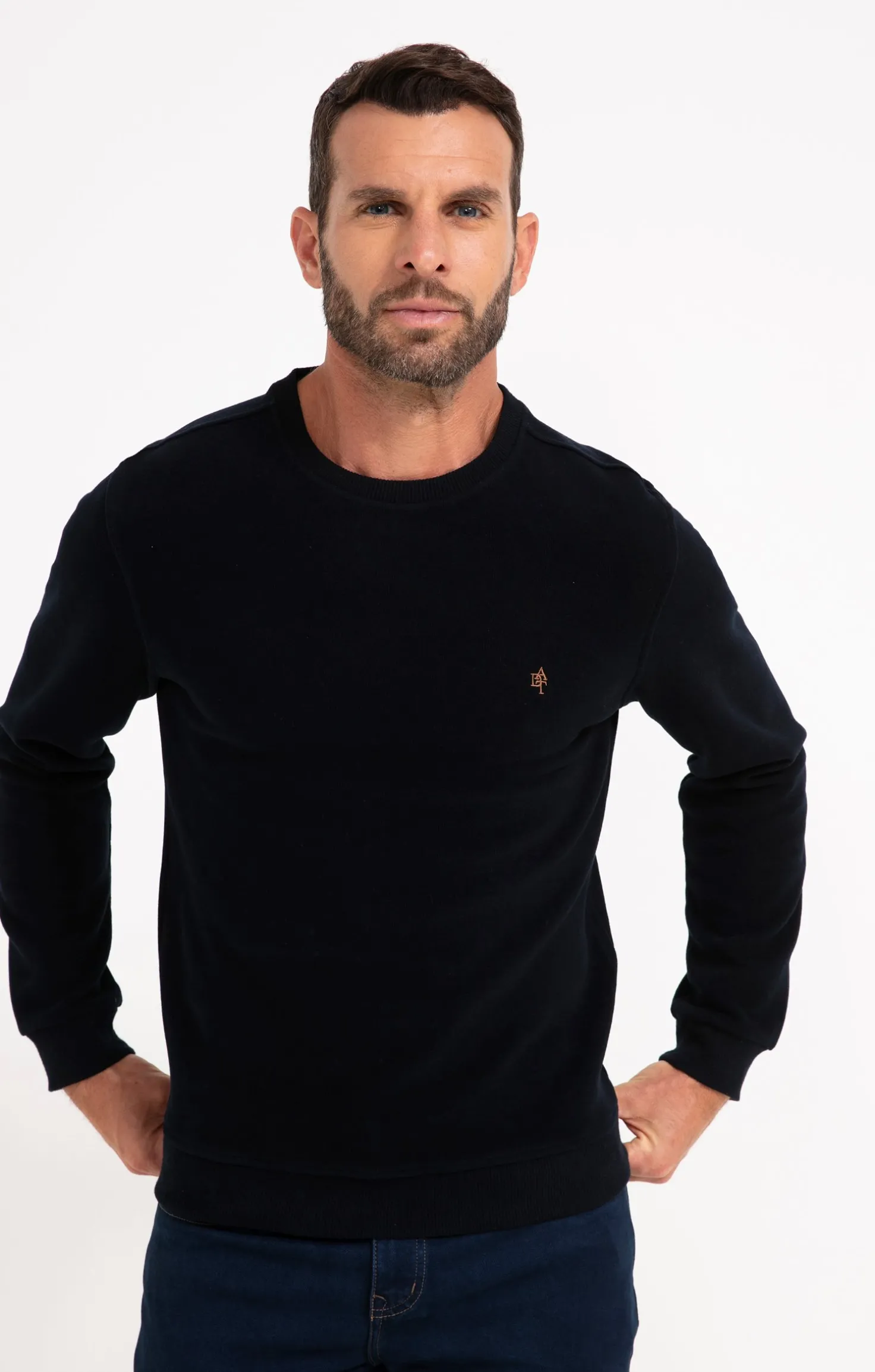 Armand Thiery Sweat manches longues Dolce - Marine Store