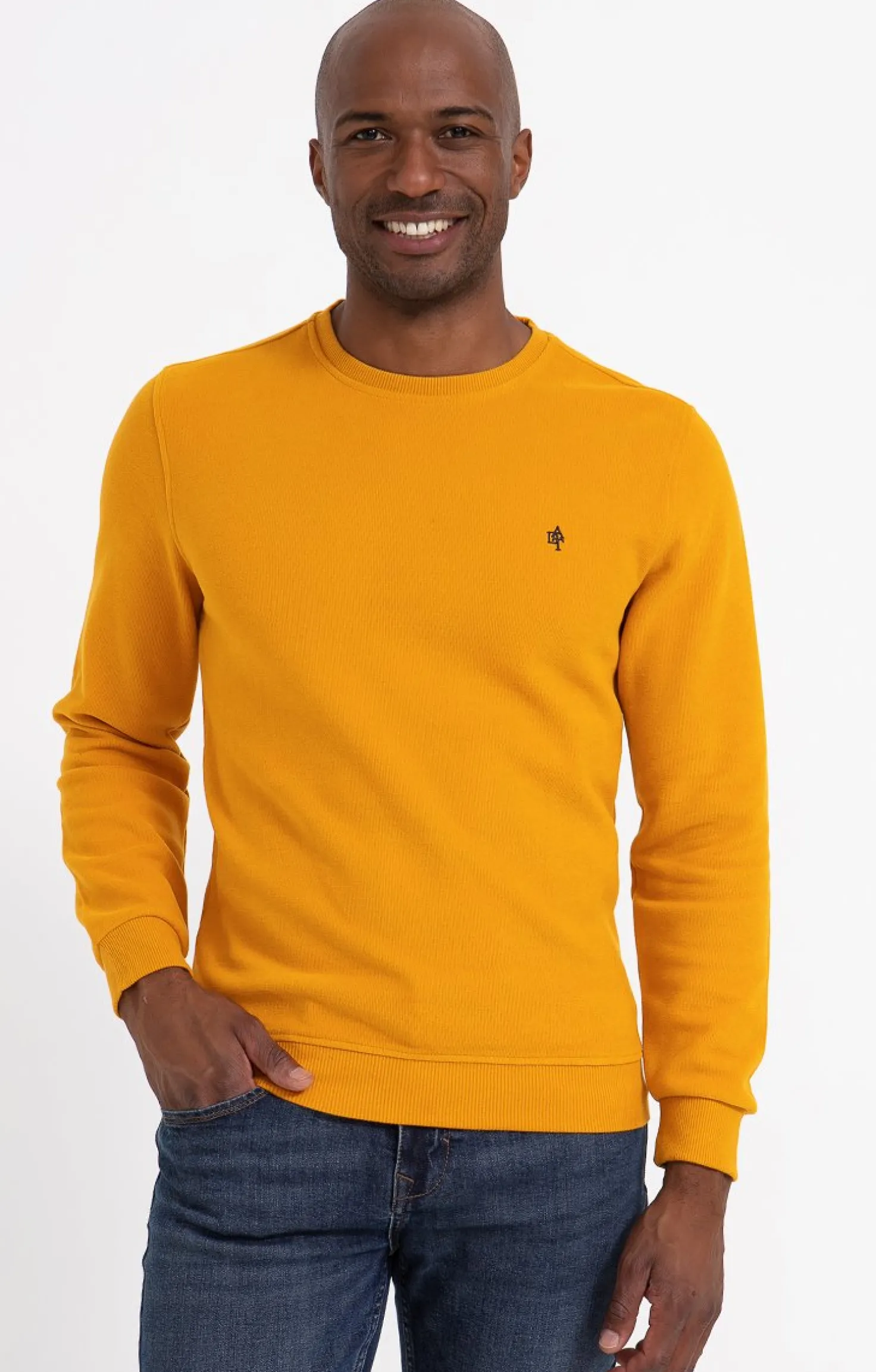 Armand Thiery Sweat manches longues Dolce - Jaune Sale