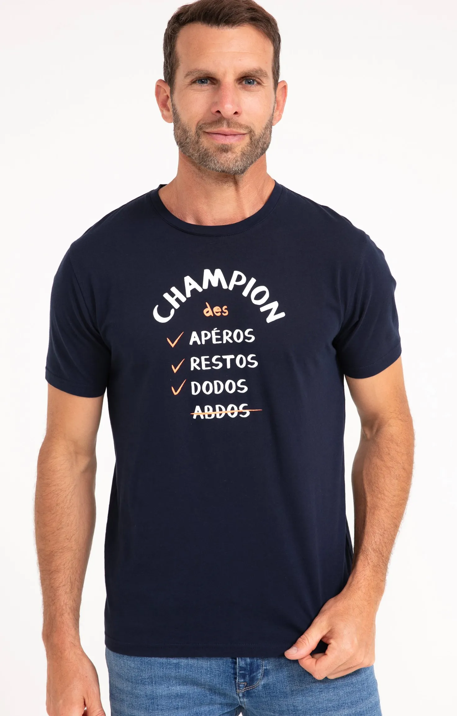 Armand Thiery Tee-shirt Champion - Marine Online