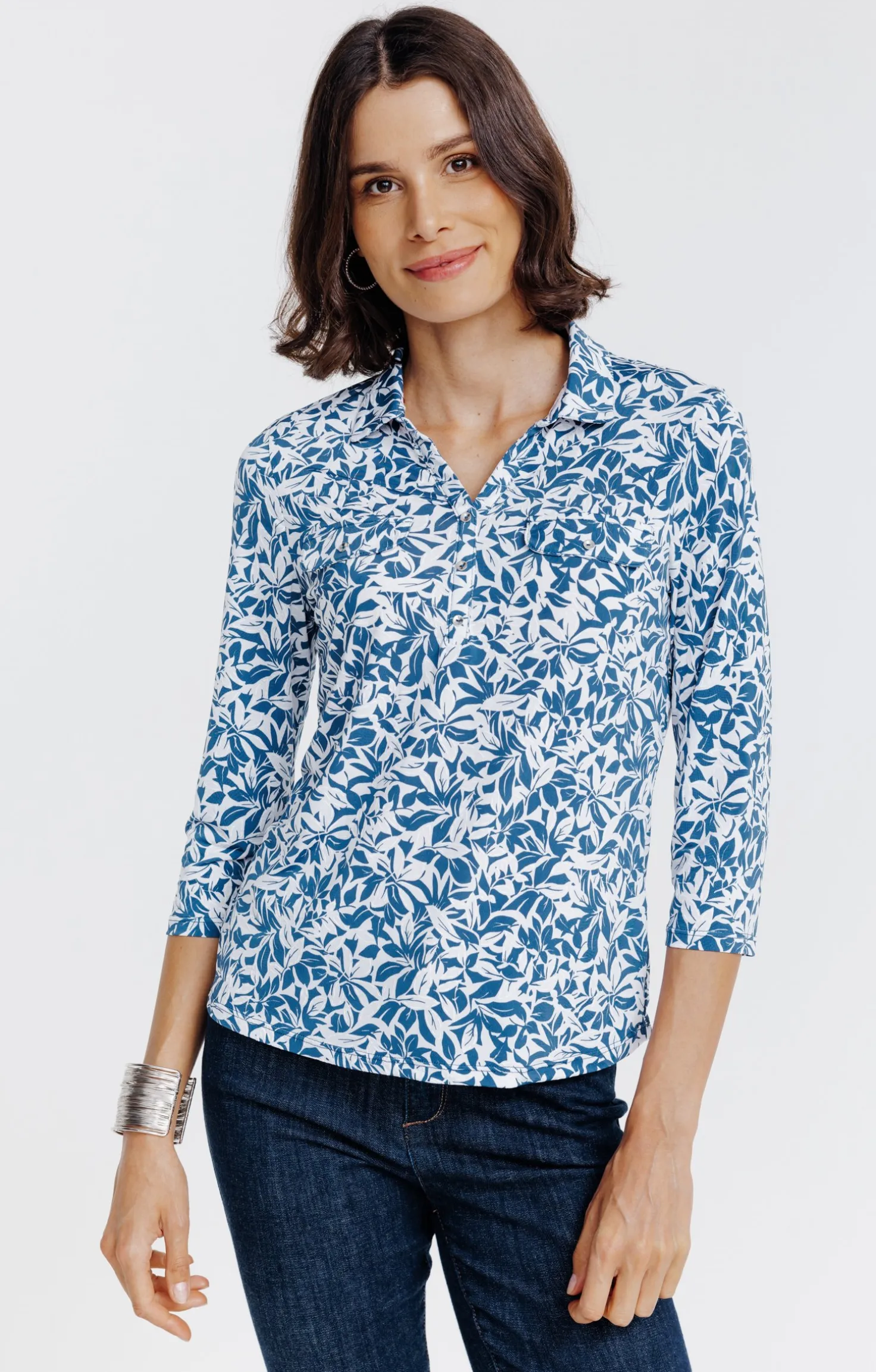 Armand Thiery Tee-shirt imprimé - Bleu Online