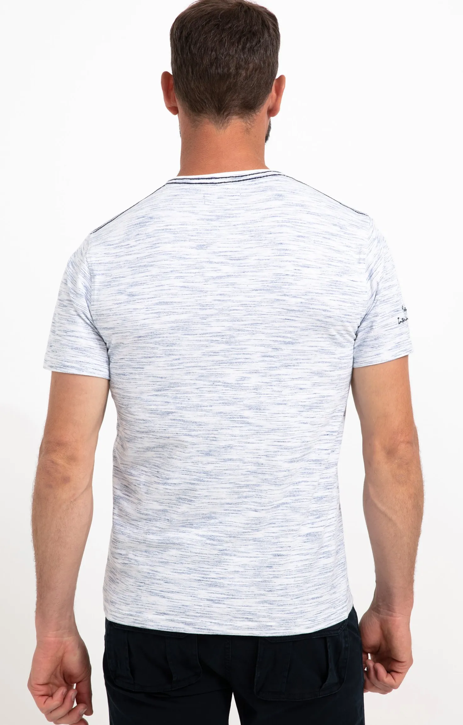 Armand Thiery Tee-shirt manches courtes Alback - Bleu Best Sale