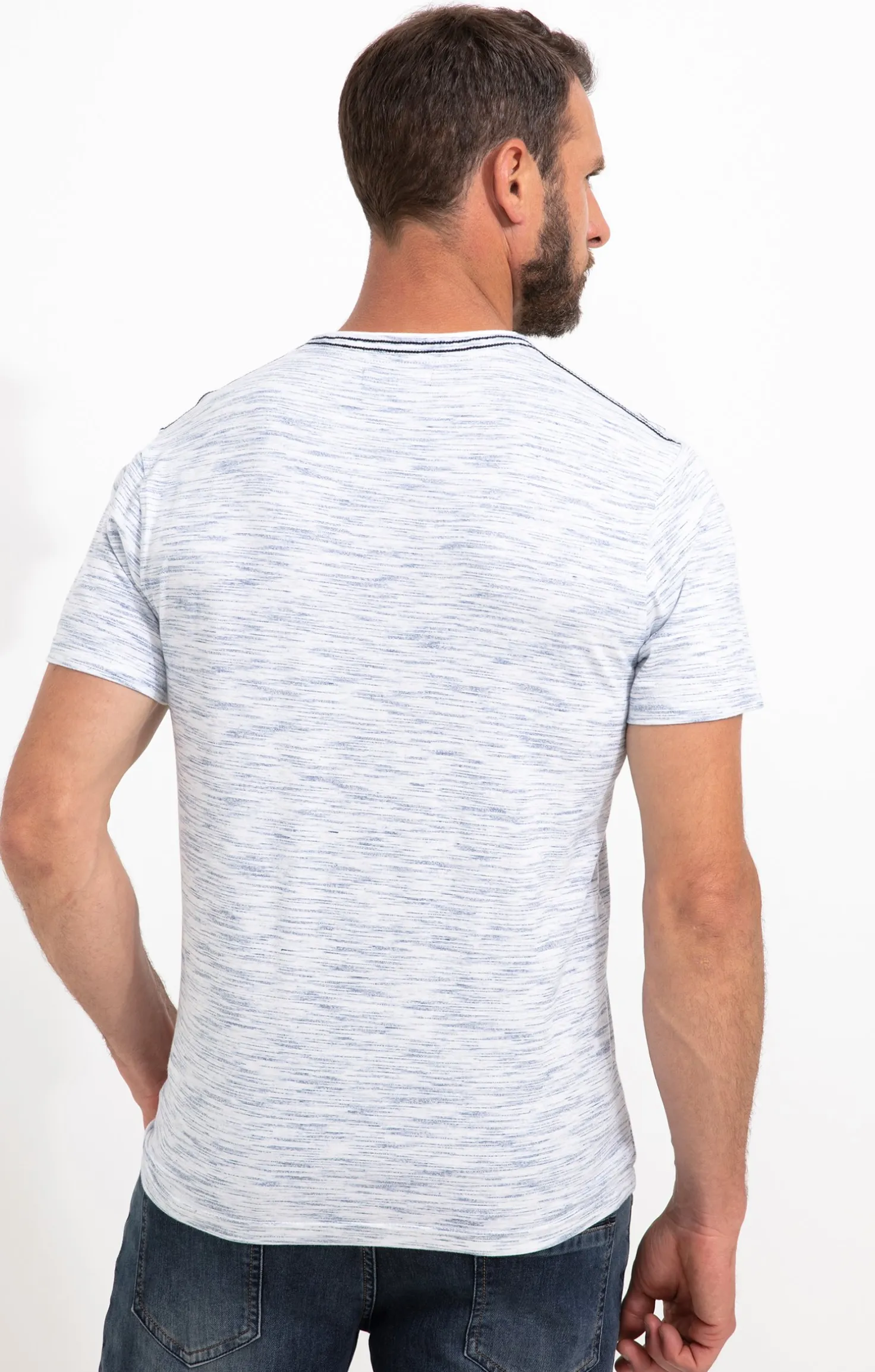 Armand Thiery Tee-shirt manches courtes Alfront - Bleu Store