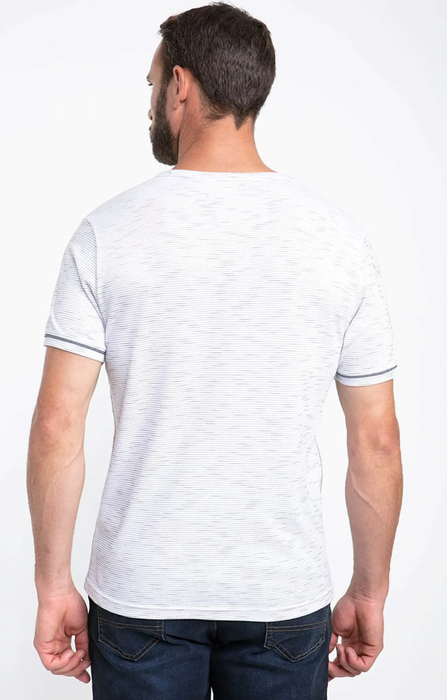 Armand Thiery Tee-shirt manches courtes Fancy - Blanc Cheap