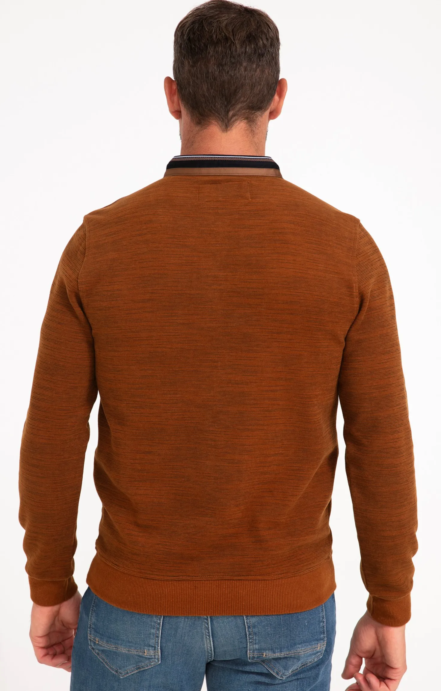 Armand Thiery Tee-shirt manches longues Print - Camel Online