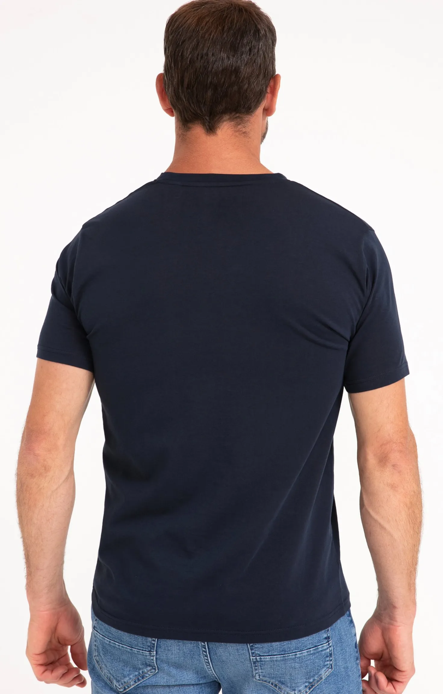 Armand Thiery Tee-shirt Sportif - Marine Cheap